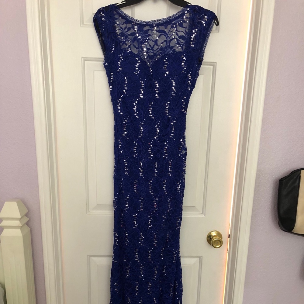 Royal blue formal dress from Windsor